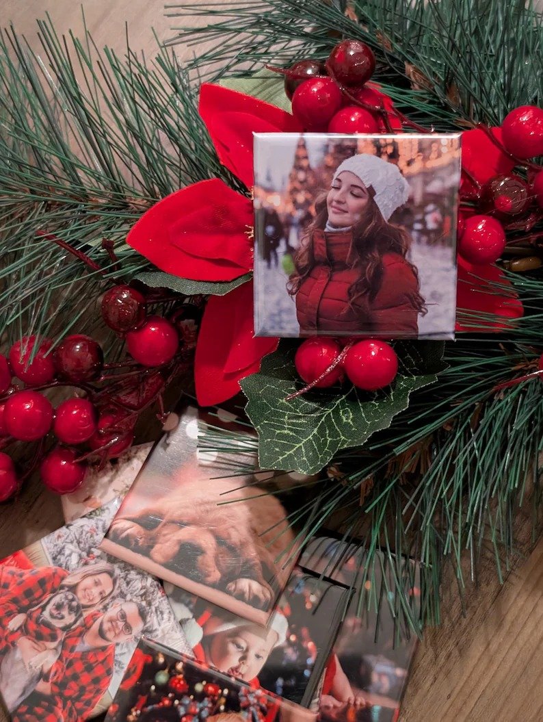 9 Personalized Magnetic Photos 5*5 cm - with 9 Free Nano Stickers - Image 4